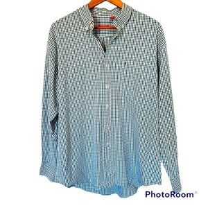 Izod Button Down Long Sleeve Shirt Size XL
